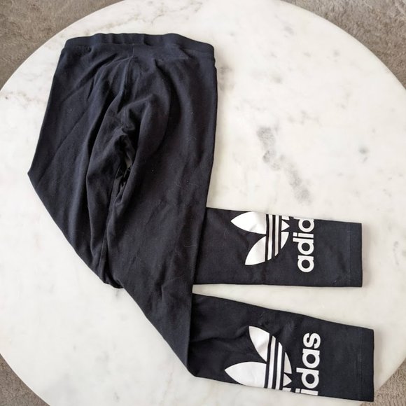 Adidas Originals Trefoil Logo Leggings - Picture 8 of 8